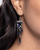 Paparazzi "Triumphant Tassel" Blue Earrings Paparazzi Jewelry