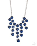 Paparazzi "Spotlight Stunner" Blue Necklace & Earring Set Paparazzi Jewelry