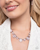 Paparazzi "Genteel Gallery" Pink Necklace & Earring Set Paparazzi Jewelry