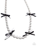 Paparazzi "Elegant Event" Black Necklace & Earring Set Paparazzi Jewelry