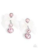 Paparazzi "Genteel Glam" Pink Post Earrings Paparazzi Jewelry