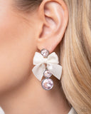 Paparazzi "Genteel Glam" Pink Post Earrings Paparazzi Jewelry