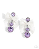 Paparazzi "Genteel Glam" Purple Earrings Paparazzi Jewelry