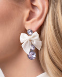 Paparazzi "Genteel Glam" Purple Earrings Paparazzi Jewelry