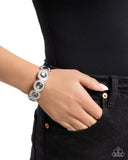 Paparazzi "Reflective Relic" Silver Bracelet Paparazzi Jewelry