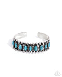 Paparazzi "Beautiful Badlands" Blue Bracelet Paparazzi Jewelry