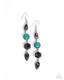 Paparazzi "Singular Stones" Black Earrings Paparazzi Jewelry