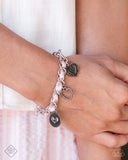 Paparazzi "Charming Contender" Pink Fashion Fix Bracelet Paparazzi Jewelry