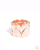 Paparazzi "Sweetheart Setting" Rose Gold Bracelet Paparazzi Jewelry