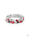 Paparazzi "Handcrafted Haven" Red Bracelet Paparazzi Jewelry