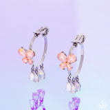 Paparazzi "Fairy Fantasy" Orange Clip On Earrings Paparazzi Jewelry