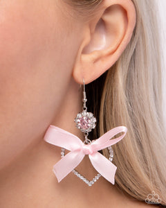 Paparazzi "Kawaii Keepsake" Pink Earrings Paparazzi Jewelry