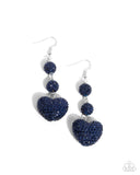Paparazzi PREORDER "Vision in Shimmer" Blue Earrings Paparazzi Jewelry