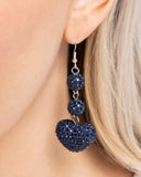 Paparazzi PREORDER "Vision in Shimmer" Blue Earrings Paparazzi Jewelry