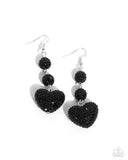 Paparazzi "Vision in Shimmer" Black Earrings Paparazzi Jewelry