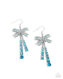 Paparazzi "Date Night Decadence" Blue Earrings Paparazzi Jewelry