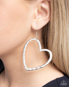 Paparazzi "Just My Type" Silver Earrings Paparazzi Jewelry