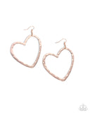 Paparazzi "Just My Type" Rose Gold Earrings Paparazzi Jewelry