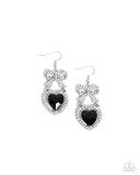 Paparazzi "Adorable Allure" Black Earrings Paparazzi Jewelry