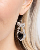 Paparazzi "Adorable Allure" Black Earrings Paparazzi Jewelry