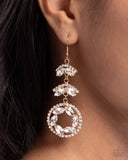 Paparazzi "Polished Pattern" Gold Earrings Paparazzi Jewelry