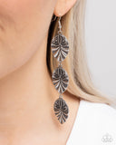 Paparazzi "Rustic Range" Silver Earrings Paparazzi Jewelry