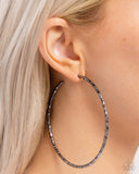 Paparazzi "Closer To Chic" Black Post Earrings Paparazzi Jewelry