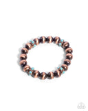 Paparazzi "Stony Spotlight" Copper Bracelet Paparazzi Jewelry