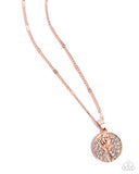 Paparazzi "CUTIE and the Beast" Copper Necklace & Earring Set Paparazzi Jewelry