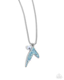 Paparazzi "Maiden Mermaid" Blue Necklace & Earring Set Paparazzi Jewelry