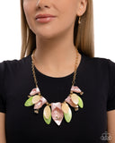 Paparazzi "Garden Gaze" Gold Necklace & Earring Set Paparazzi Jewelry