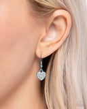 Paparazzi "Homecoming Hearts" Blue Necklace & Earring Set Paparazzi Jewelry