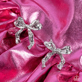 Paparazzi "Princess Treatment" Silver Post Earrings Paparazzi Jewelry