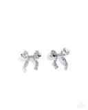 Paparazzi "Princess Treatment" Silver Post Earrings Paparazzi Jewelry