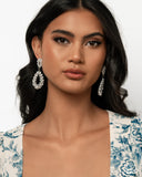 Paparazzi "Dapper Debut" White Post Earrings Paparazzi Jewelry