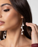 Paparazzi "Snow Drops" White Earrings Paparazzi Jewelry