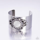 Paparazzi "Paisley Princess" White Bracelet Paparazzi Jewelry