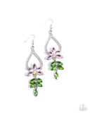 Paparazzi "Floral Fuss" Pink Earrings Paparazzi Jewelry