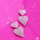 Paparazzi "Never Enough Sparkle" Pink Earrings Paparazzi Jewelry