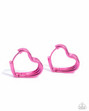 Paparazzi "Memorable Love" Pink Post Earrings Paparazzi Jewelry