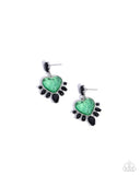 Paparazzi "Resort Radiance" Green Post Earrings Paparazzi Jewelry