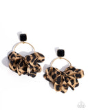 Paparazzi "Charming Cheetah" Gold Post Earrings Paparazzi Jewelry