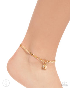 Paparazzi "Conch Comeback" Pink Anklet Bracelet Paparazzi Jewelry