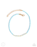 Paparazzi "Basic Brightness" Gold Anklet Bracelet Paparazzi Jewelry