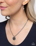 Paparazzi "Celestial Catwalk" Black Necklace & Earring Set Paparazzi Jewelry