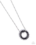 Paparazzi "Second Gear" Silver Men's Necklace Unisex Paparazzi Jewelry