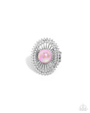 Paparazzi "Ornamental Outline" Pink Ring Paparazzi Jewelry