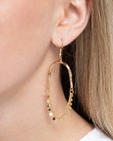 Paparazzi "Forever Fringe" Gold Earrings Paparazzi Jewelry