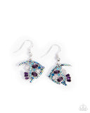 Paparazzi "Fancy Free Fish" Purple Earrings Paparazzi Jewelry