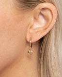 Paparazzi "Emotive Elegance" Gold Post Earrings Paparazzi Jewelry